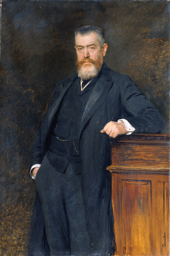 Unterrichtsminister Dr. Gustav Marchet by Viktor Stauffer