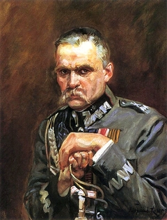 Portrait of Marshal Józef Piłsudski by Wojciech Kossak