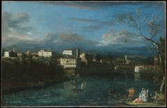 Vaprio d'Adda by Bernardo Bellotto