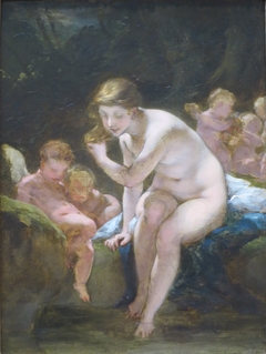 Venus Bathing by Pierre-Paul Prud'hon