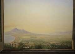 View from a Window at Quisisana by Johan Christian Dahl