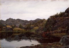 View from Rekefjord by Amaldus Nielsen