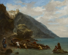 View of Tangier from the Seashore by Eugène Delacroix