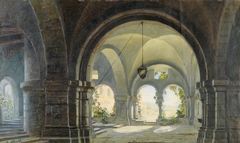 View of the Cloister Garden by Georg Petzoldt