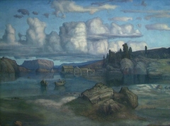 View of Tysvær by Lars Hertervig