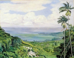 View over Ochos Rios, Jamaica by Marianne North