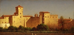 Villa Malta, Rome by Sanford Robinson Gifford