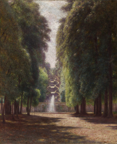 Villa Torlonia in Frascati by Aleksander Gierymski