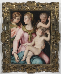 Virgin, Child, Infant John, and Saint Margaret by Carlo Portelli