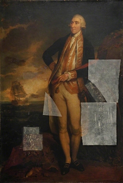 Viscount Samuel Hood (1724-1816) by John Wood