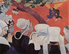 Vision After the Sermon by Paul Gauguin