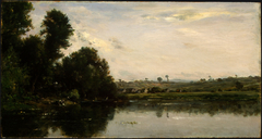 Washerwomen at the Oise River near Valmondois by Charles-François Daubigny