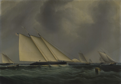 Yacht Race by James E Buttersworth