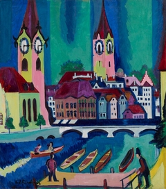 Zurich by Ernst Ludwig Kirchner