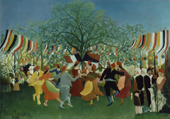 A Centennial of Independence by Henri Rousseau