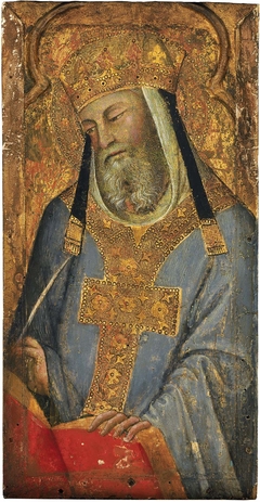 A Papal Saint (Saint Gregory the Great?) by Bartolo di Fredi