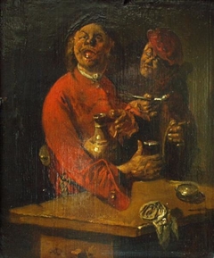 A Smoker and a Drinker by Abraham Diepraam