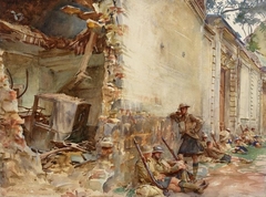 A Street in Arras by John Singer Sargent