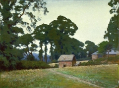 A Surrey Farmstead by Charles Duncan Hay-Campbell