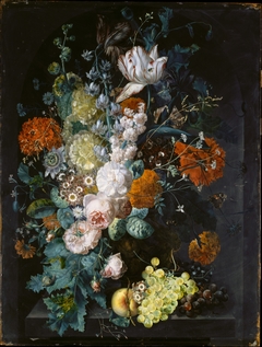 A Vase of Flowers by Margaretha Haverman