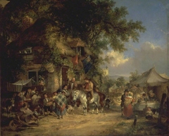 A Village Festival by William Shayer