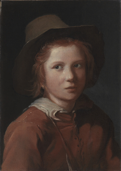 A young boy with a hat by Michiel Sweerts