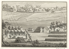 Aanval op Hattem, 1786 by Unknown Artist