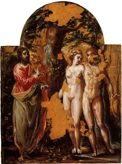 Adam and Eve before God the Father by El Greco