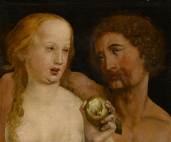 Adam and Eve by Hans Holbein