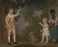 Alexander Spotswood Payne and His Brother John Robert Dandridge Payne, with Their Nurse by Anonymous