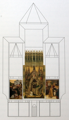 Altarpiece of Santo Domingo de Silos by Bartolomé Bermejo