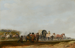 Ambushing an Army Convoy by Pieter Post