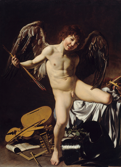 Amor Vincit Omnia by Caravaggio