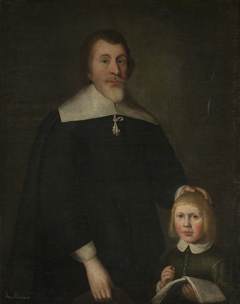 An Unknown Man and a Boy (formerly said to be Sir Henry Arundell Bedingfeld, 3rd Bt (1689-1760) as a Boy with his Tutor Thomas Marwood (d.1718)) by Unknown Artist