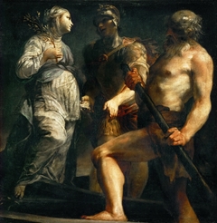 Äneas, die Sibylle und Charon by Giuseppe Maria Crespi