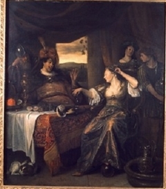 Anthony and Cleopatra by Jan Steen