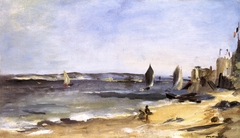 Arcachon, beau temps by Edouard Manet