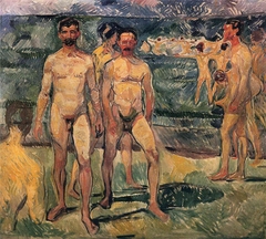 Bathing Men by Edvard Munch