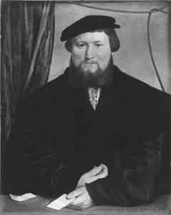 Bildnis des Derick Berck aus Köln (Kopie nach) by Hans Holbein