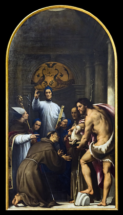 Blessed Giovanni Giustiniani and Saints by Il Pordenone