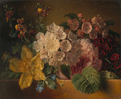 Bloemen by Georgius Jacobus Johannes van Os