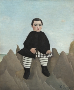 Boy on the Rocks by Henri Rousseau