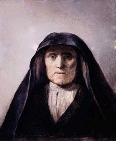 Bust of an old woman (formerly called Rembrandt's mother) by Rembrandt