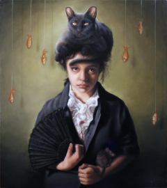 Cabeza de gato by José Luis López Galván