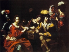 Cardsharps and Fortune Teller by Nicolas Régnier