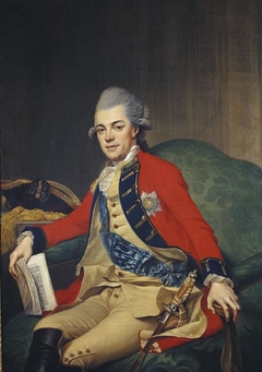 Carl Ludwig Friedrich (1741-1816), Duke of Mecklenburg-Strelitz, later Carl II, Grand Duke of Mecklenburg-Strelitz by Johann Georg Ziesenis