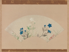 Chinese Bellflowers by Ogata Kōrin