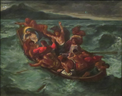 Christ Asleep during the Tempest by Eugène Delacroix