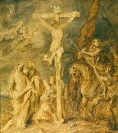 Christ on the Cross with Mary Magdalene and Saints by Anthony van Dyck