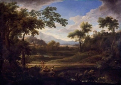 Classical Landscape by Gaspard Dughet